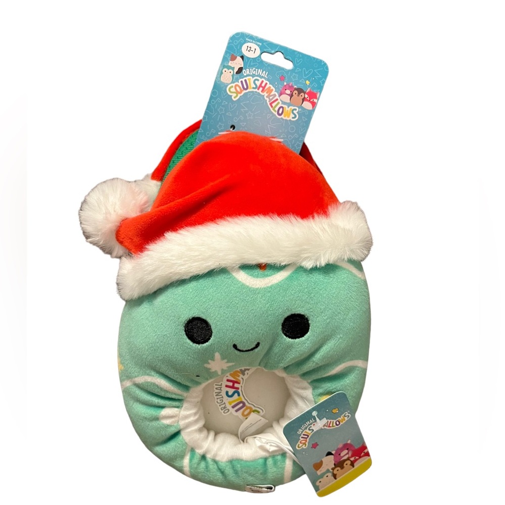 Squishmallow Christmas Tree Slippers Size 13-1